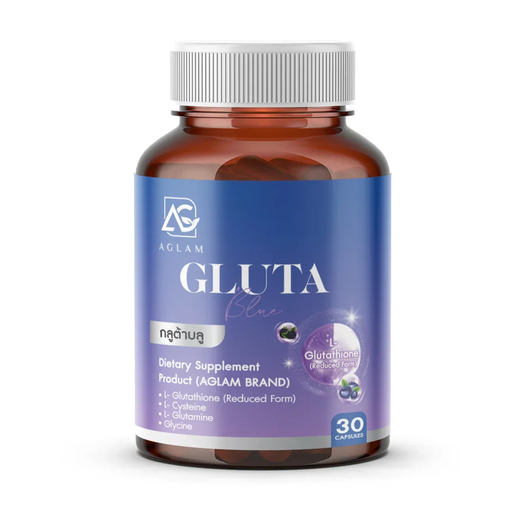 AGLAM GLUTA BLUE 1000mg 30 Capsules