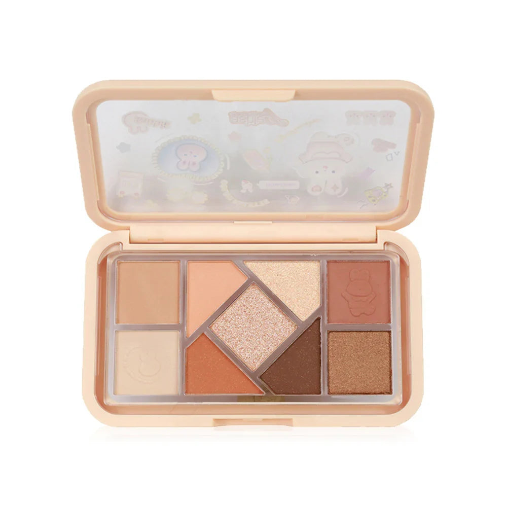 Ashley Nine Colors Eyeshadow 8.4g - #01 Rabbit