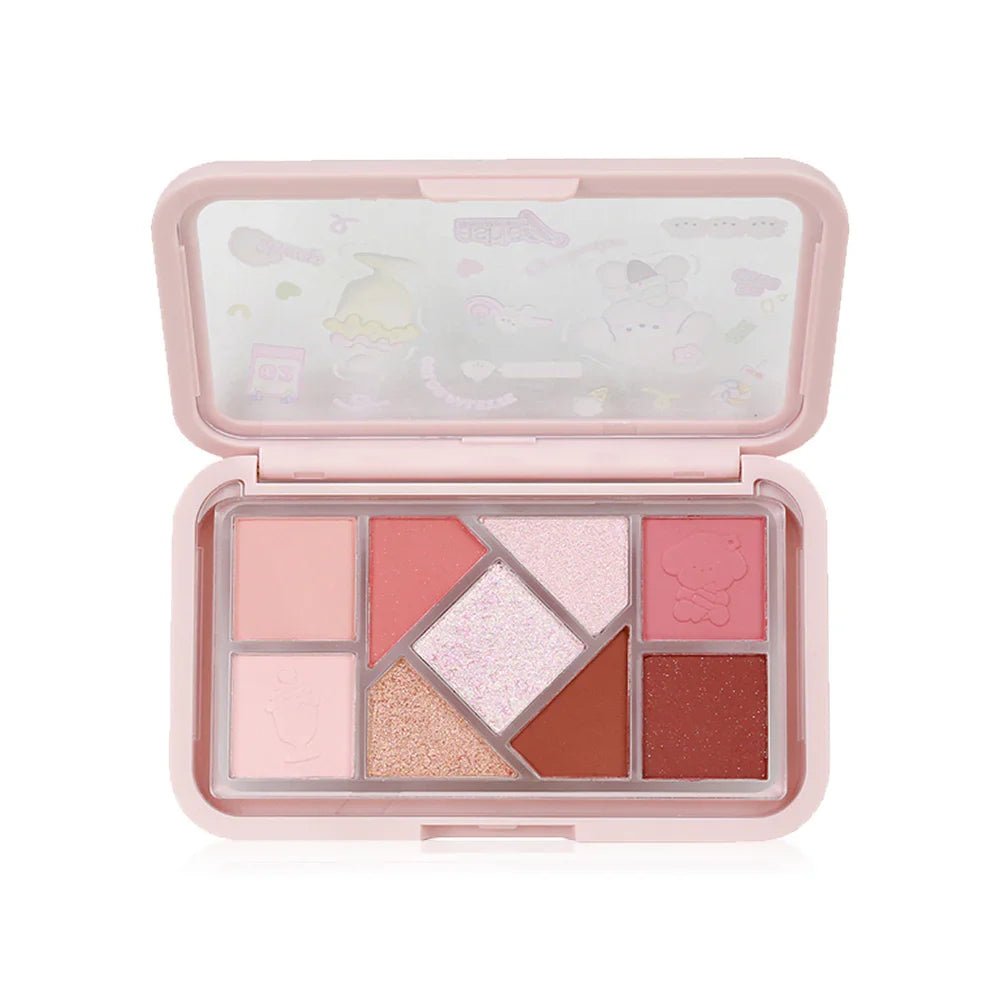 Ashley Nine Colors Eyeshadow 8.4g - #02 Sheep