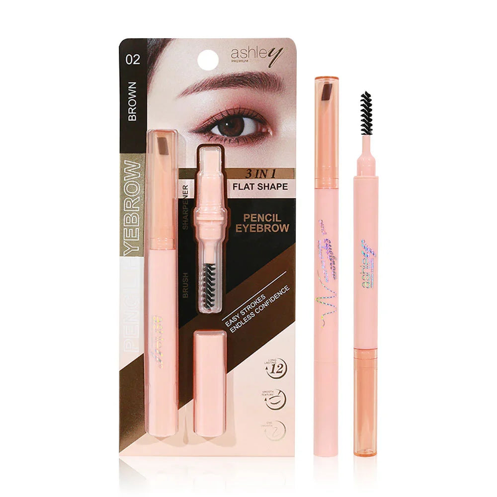 Ashley Pencil Eyebrow 0.4g - #02 Brown