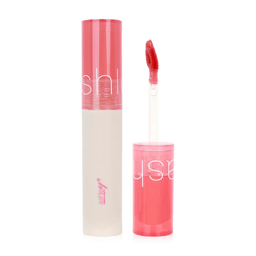 Ashley Tint & Glow Lip Gloss 2g - #02 Pop Pink