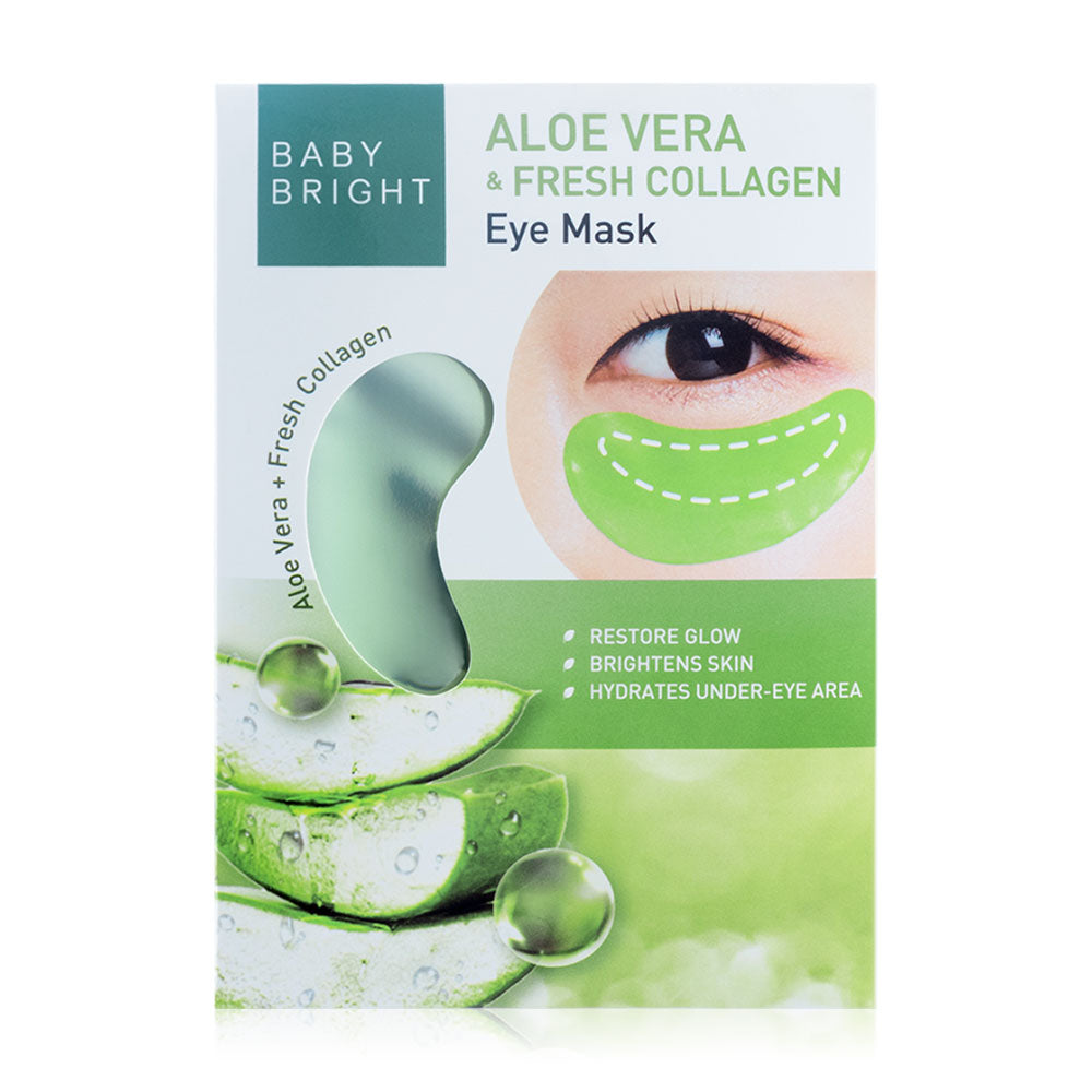 Baby Bright Eye Mask - Aloe Vera & Collagen Formula