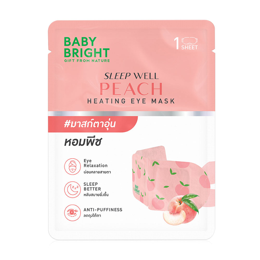 Baby Bright Eye Mask - Peach Heating Formula