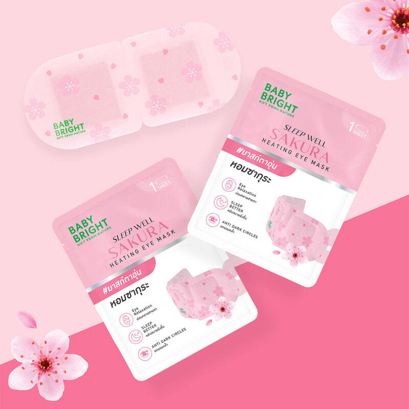 Baby Bright Eye Mask - Sakura Scented Heating Formula