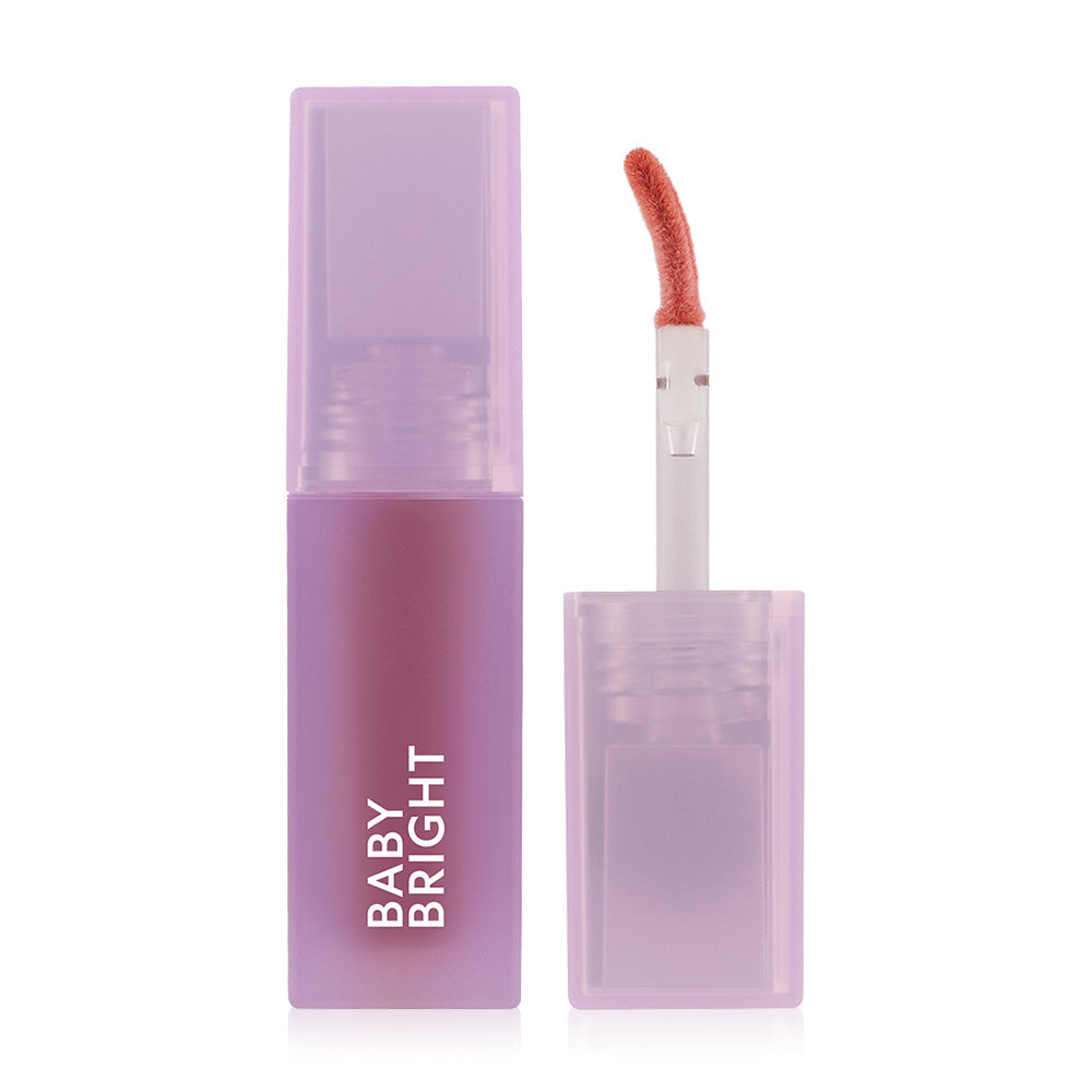Baby Bright Flora Moist to Matte Lip 3g - #02 Peach Dahlia