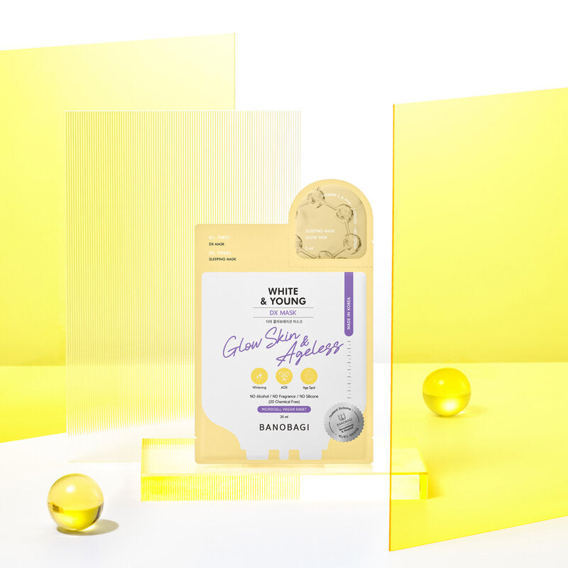 BANOBAGI Dx Mask White & Young Facial mask sheet 25ml + 5ml