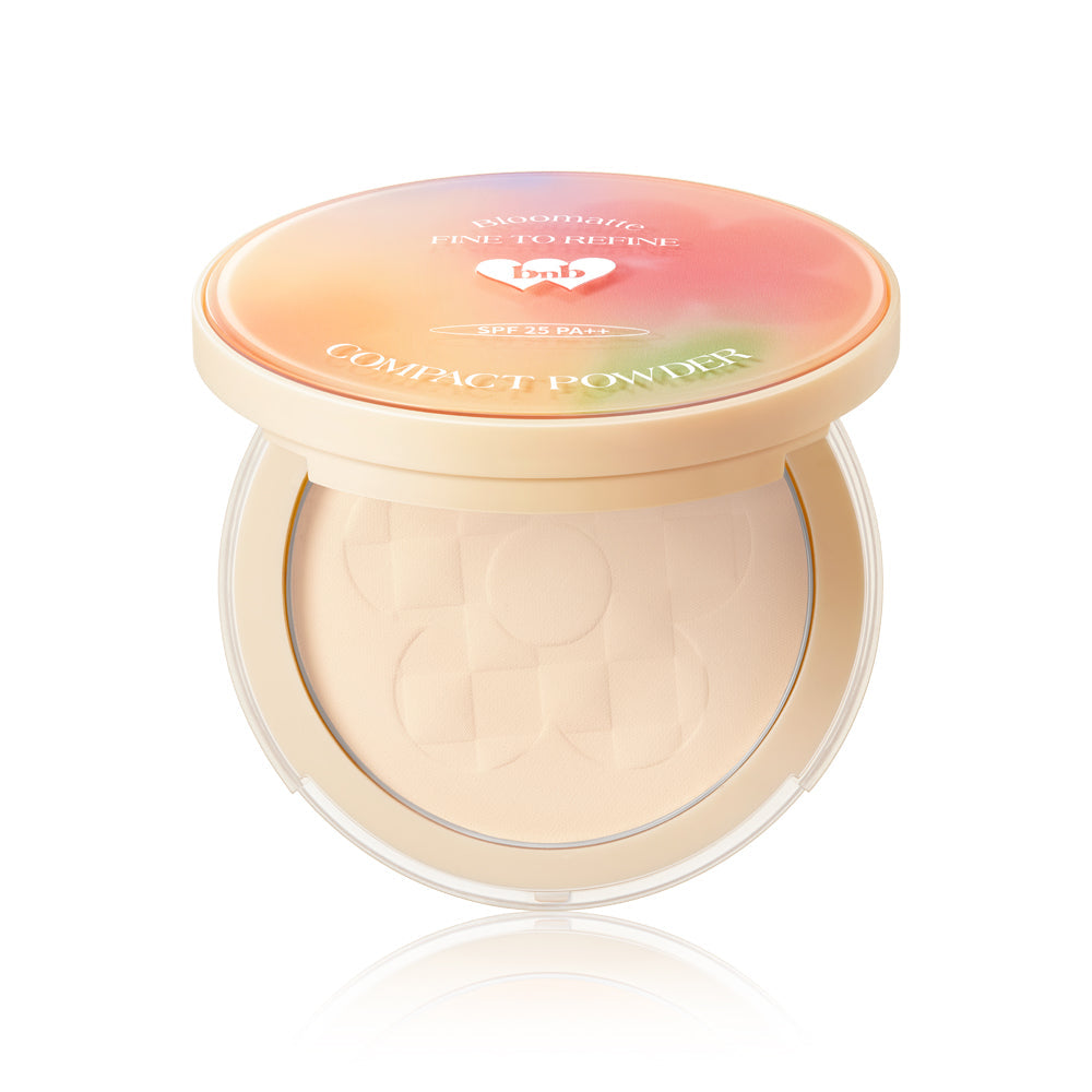 barenbliss Bloomatte Fine to Refine Compact Powder 6g - #FW1 Pudding