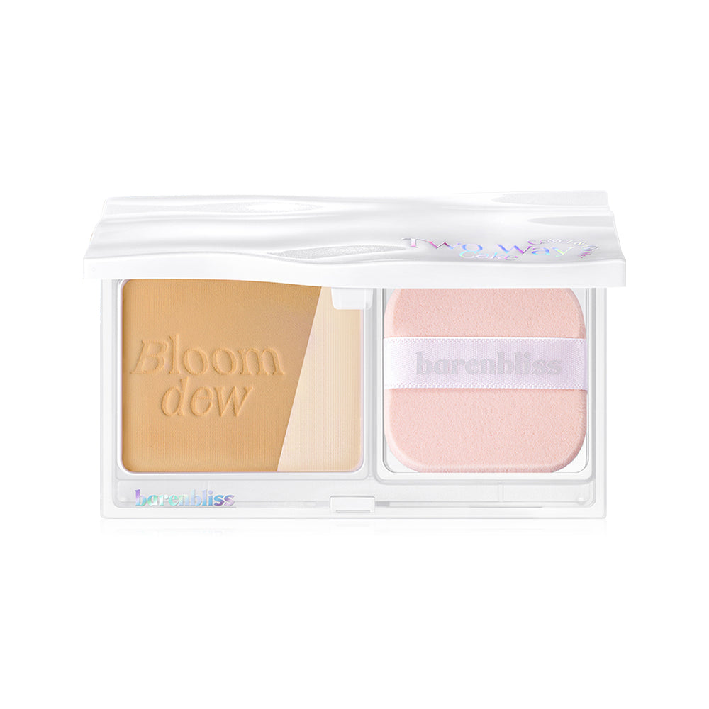 barenbliss Bloomdew Cover & Glow Two Way Cake 6g - #MW0 Camellia