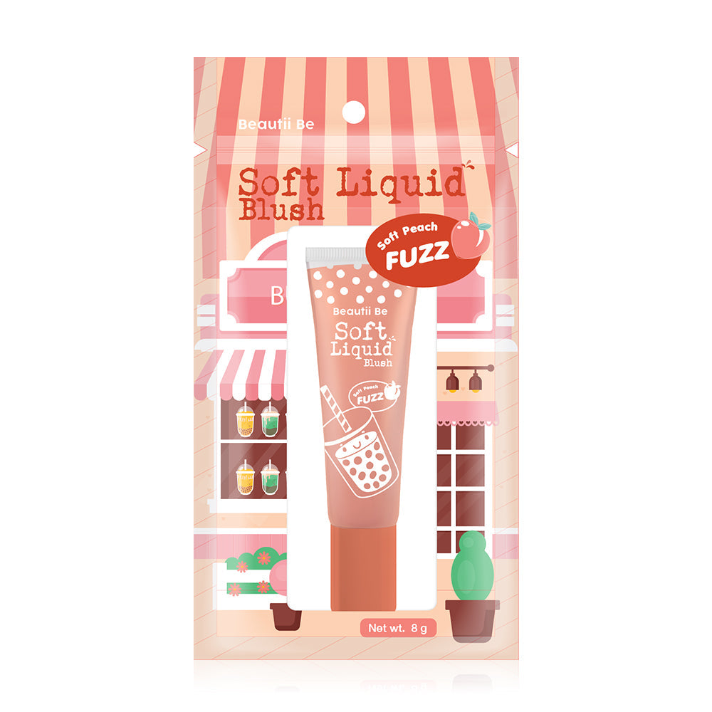 Beautii Be Soft Liquid Blush Soft 8g - #02 Peach
