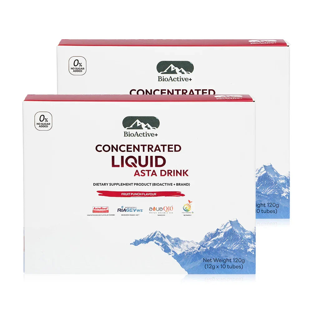 Bioactive Plus Concentrated Liquid Astra Drink 10 Tubes x 2 Boxes