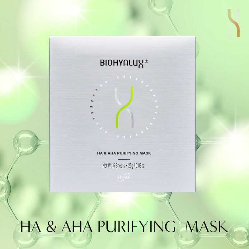 Biohyalux HA & AHA Purifying Mask 25g x 5 Sheets