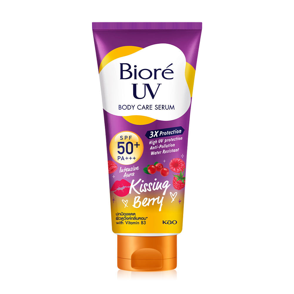 Biore Body Serum - Anti-Pollution Kissing Berry SPF50+/PA+++