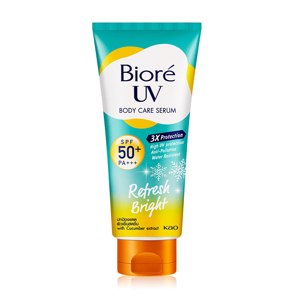 Biore Body Serum - Anti-Pollution with SPF50+/PA+++ and Cucumber Extract