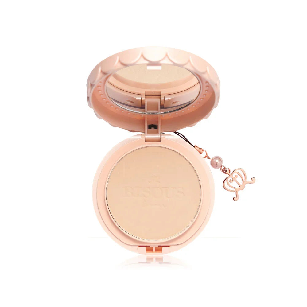 Bisous Bisous Love Blossom Brightening Powder Pact SPF30/PA+++ 12g - #02 Ivory