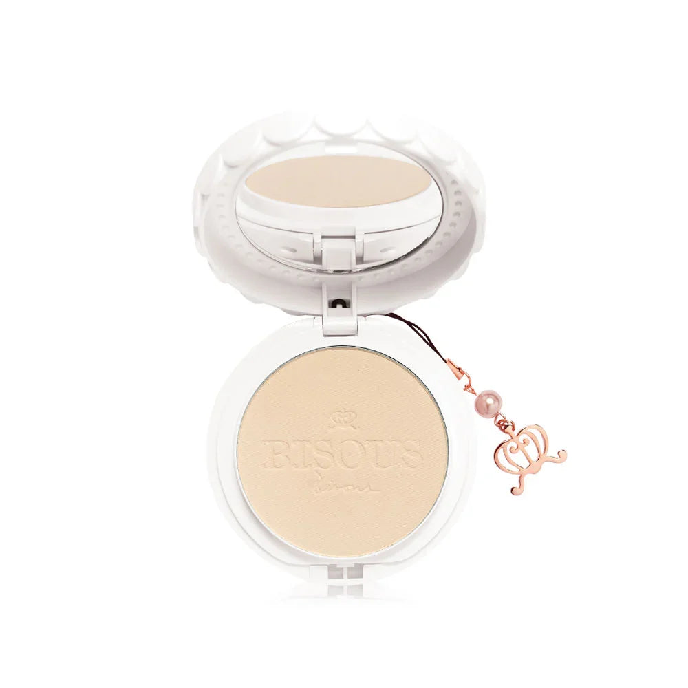 Bisous Bisous White Posy Whitening Powder Pact SPF30 PA+++ 12g - #01 Beige