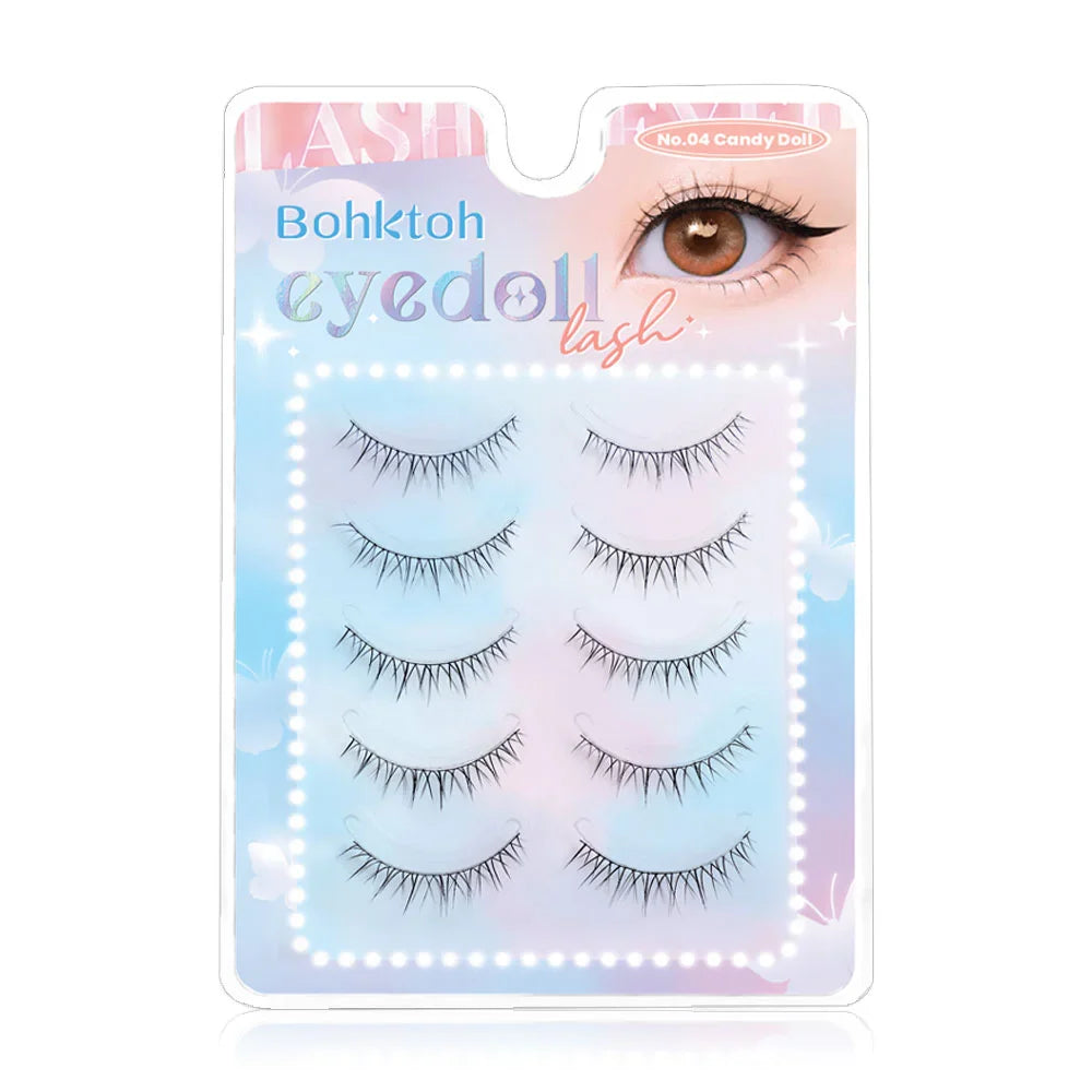 Bohktoh Eyedoll Lash 5 Pairs - #04 Candy Doll