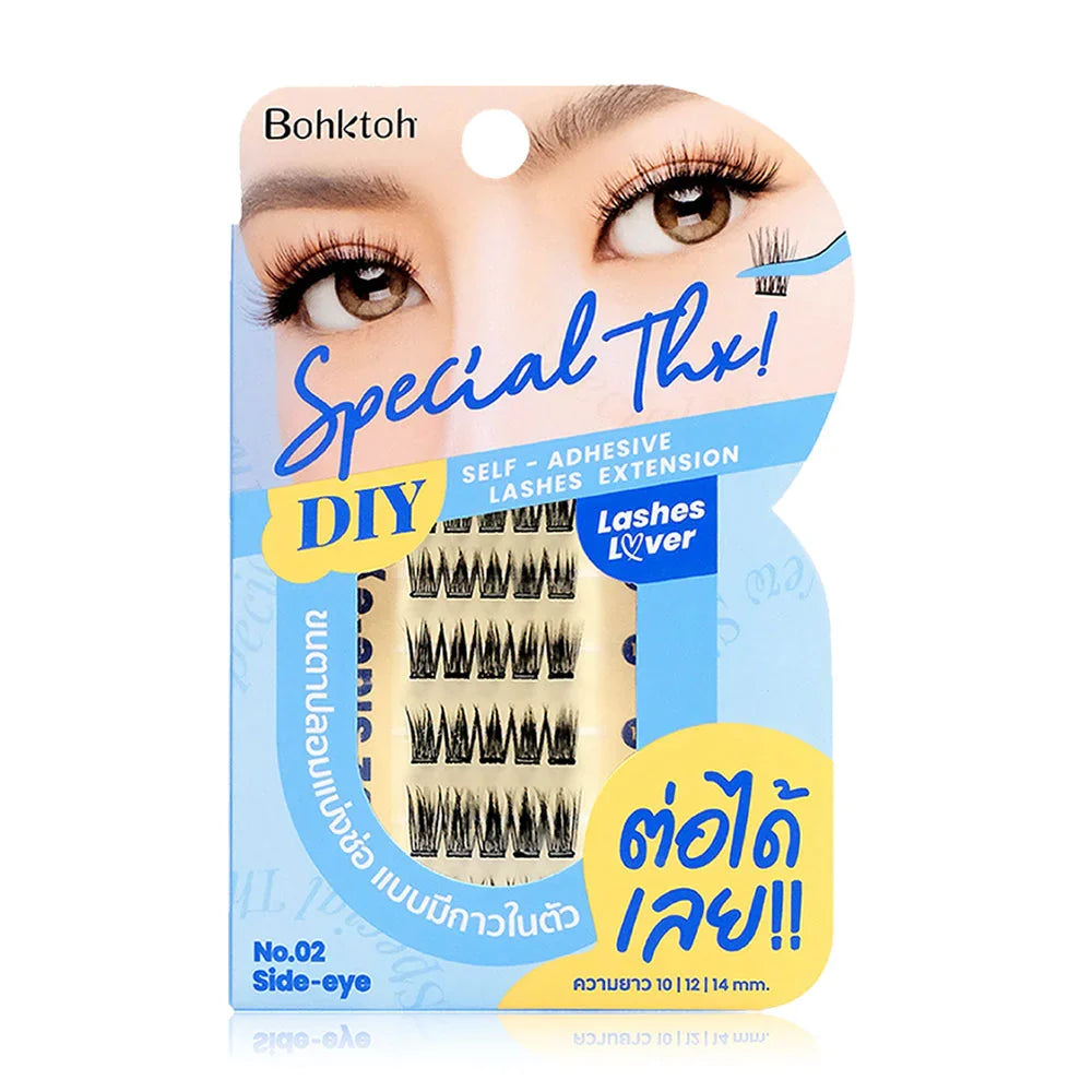 Bohktoh Spacialthx DIY Lashes 30pcs - #No.02 Side Eye
