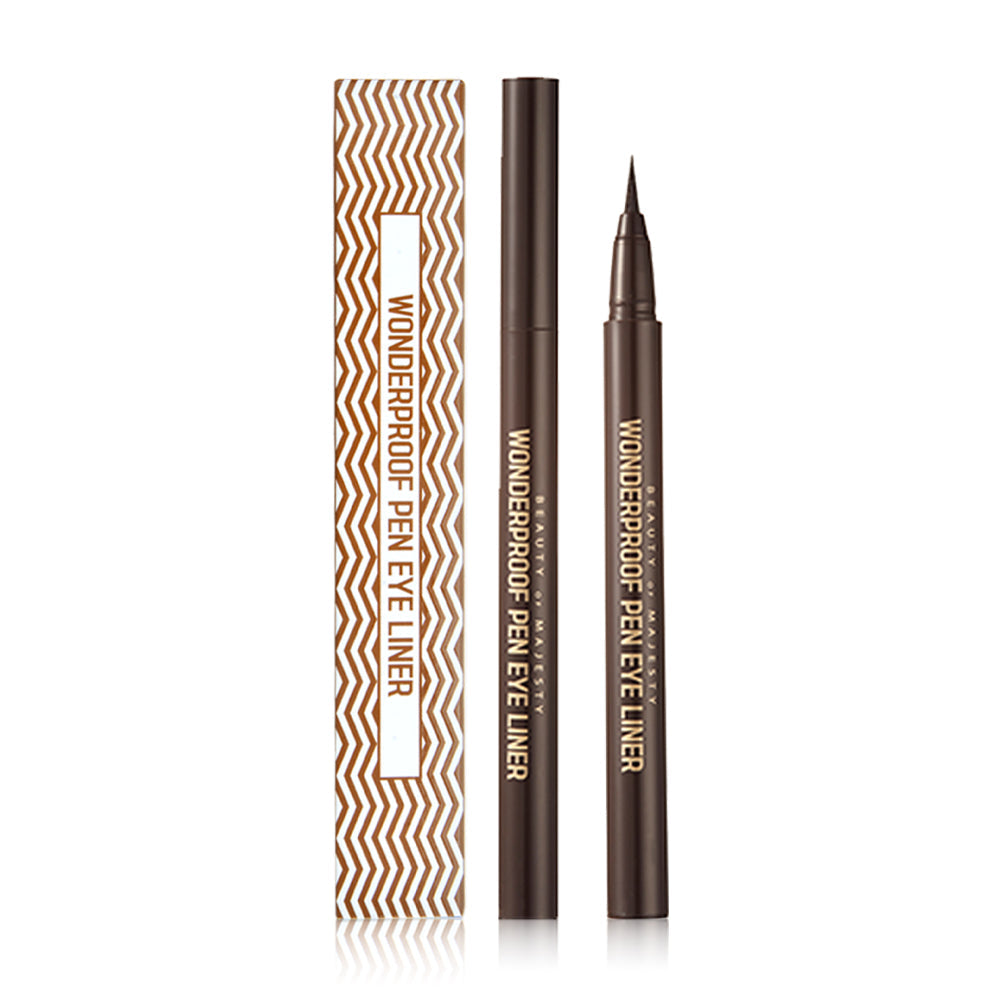 BOM Wonderproof Pen Eyeliner 0.5g - #02 Wonder Brown