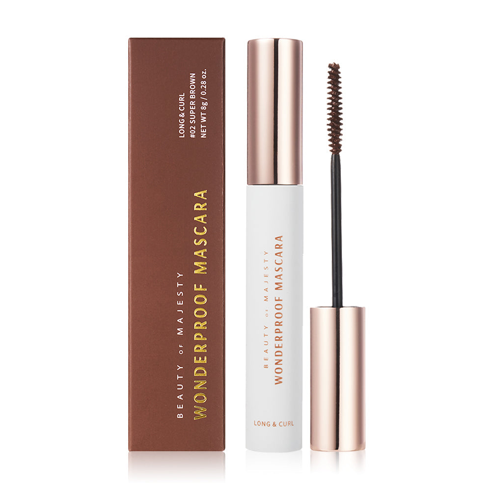 BOM Wonderproof Mascara Long & Curl 8g - #02 Super Brown