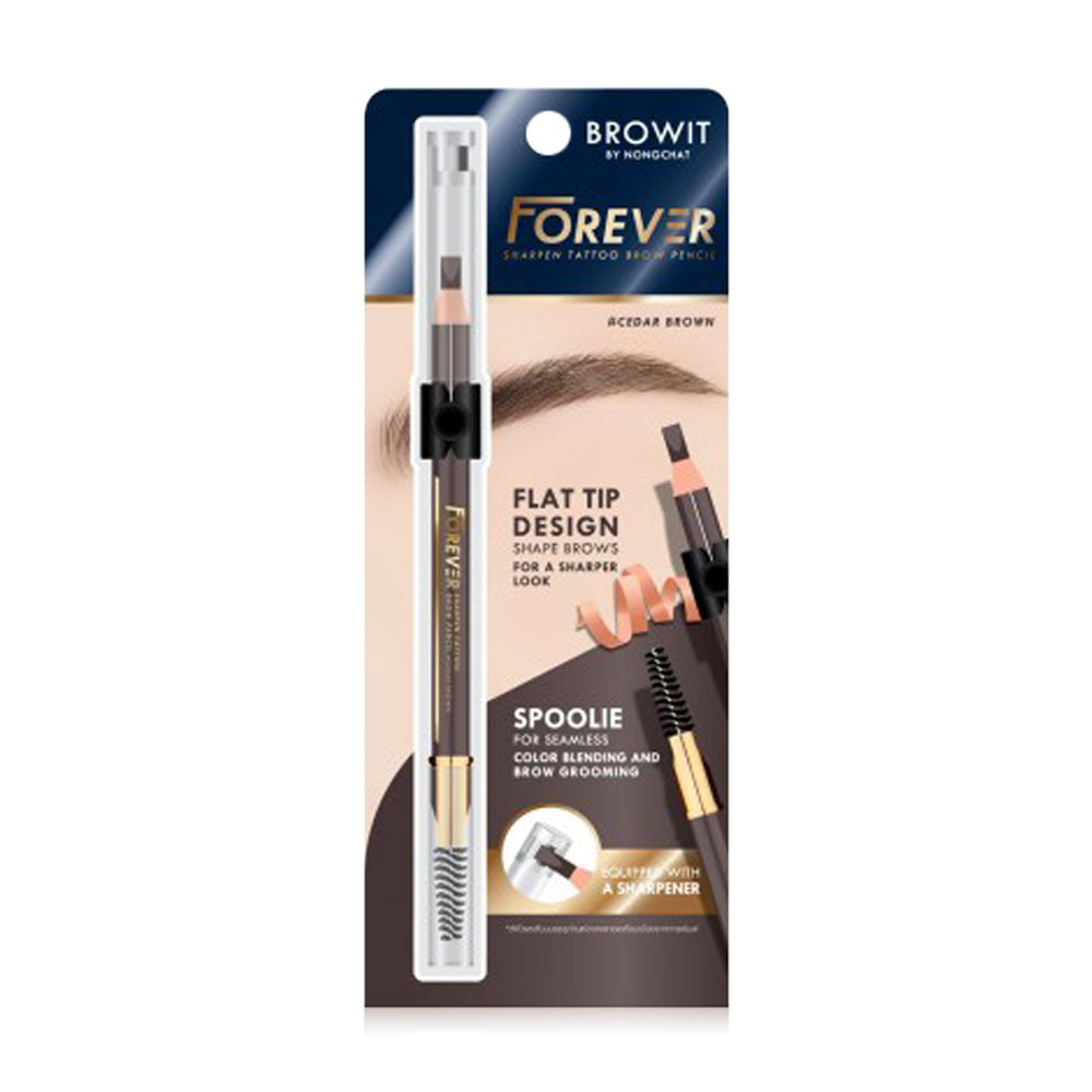 Browit Forever Sharpen Tattoo Brow Pencil 2.6g - Cedar