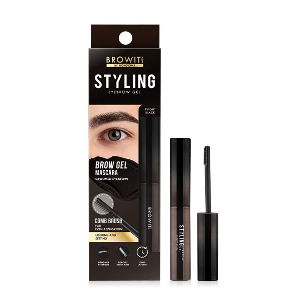 Browit Men Styling Eyebrow Gel 3.5g - Light