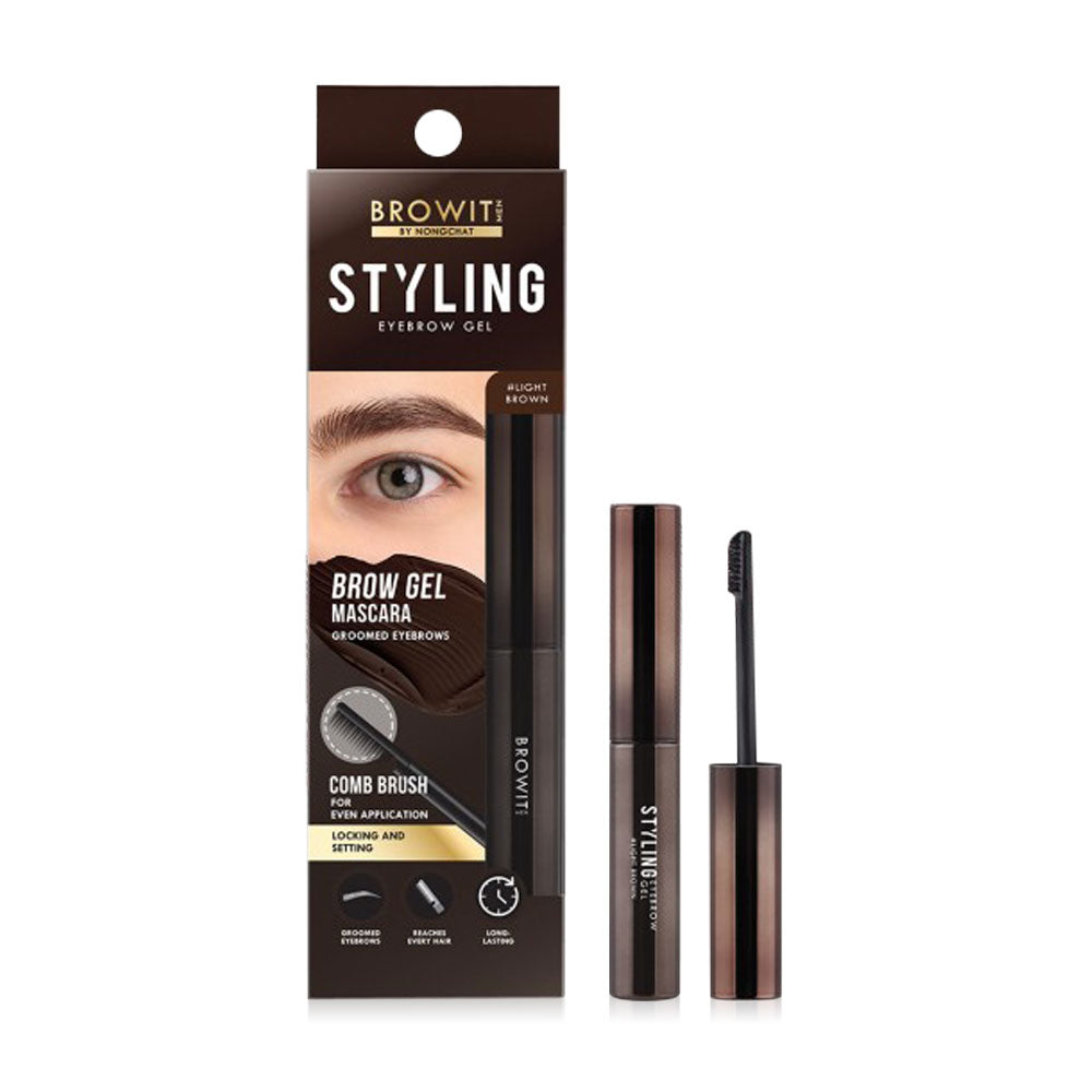 Browit Men Styling Eyebrow Gel 3.5g - Light (2)