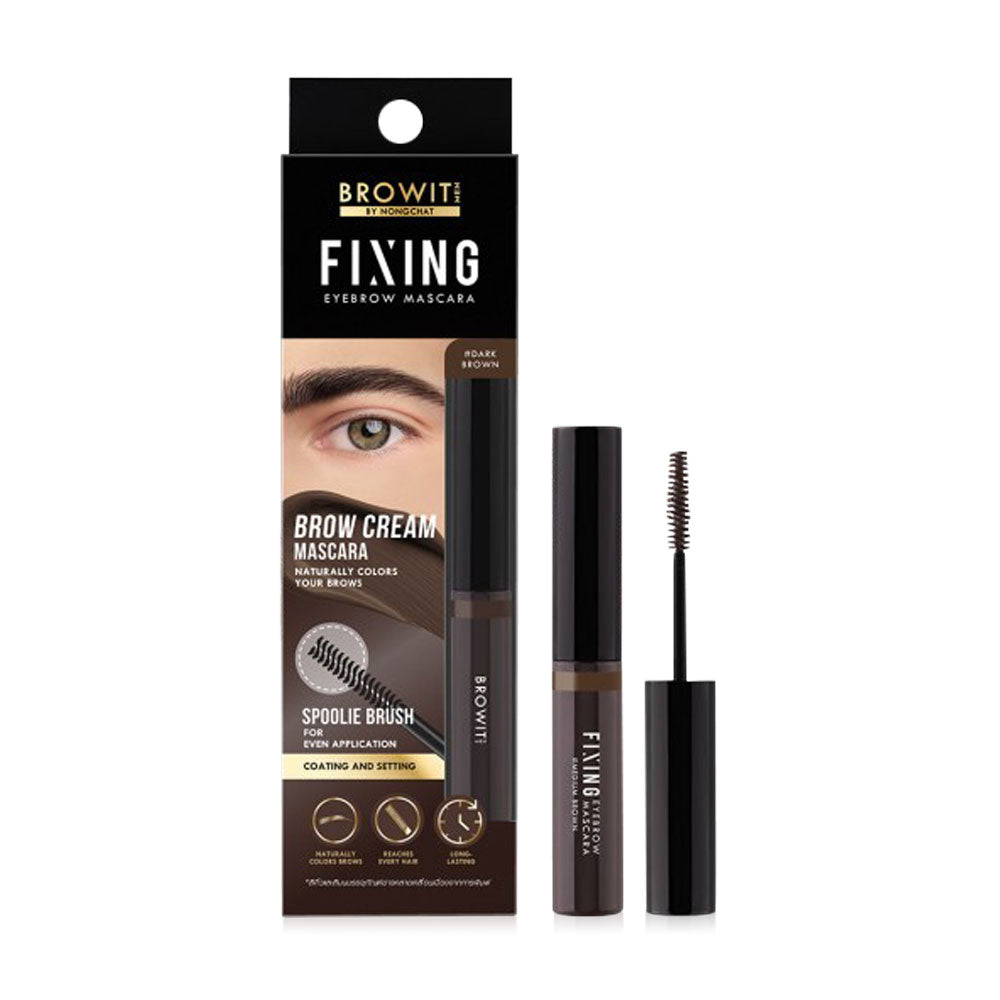 Browit Men Fixing Eyebrow Mascara 3.5g - Dark