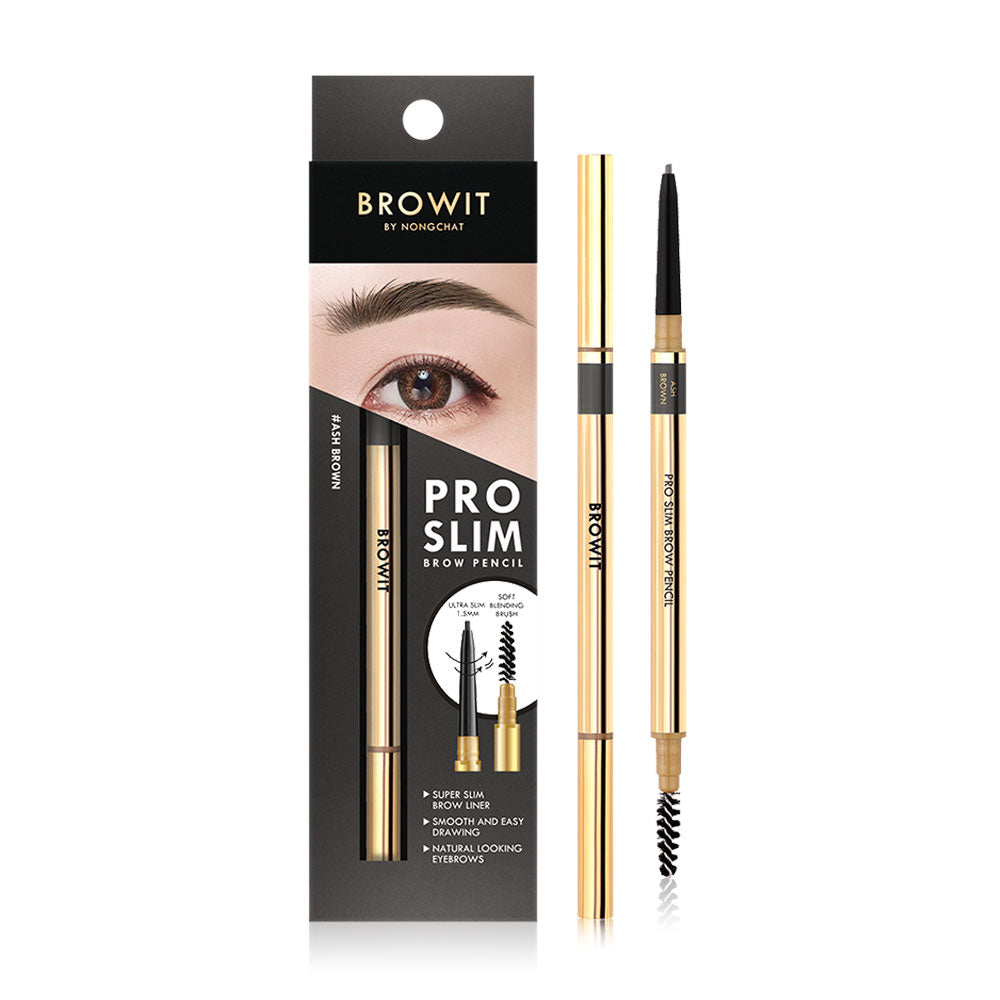Browit Pro Slim Brow Pencil 0.06g - Ash