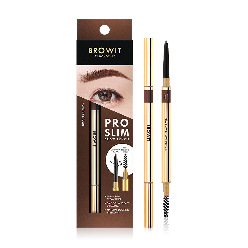 Browit Pro Slim Brow Pencil 0.06g - Cherry