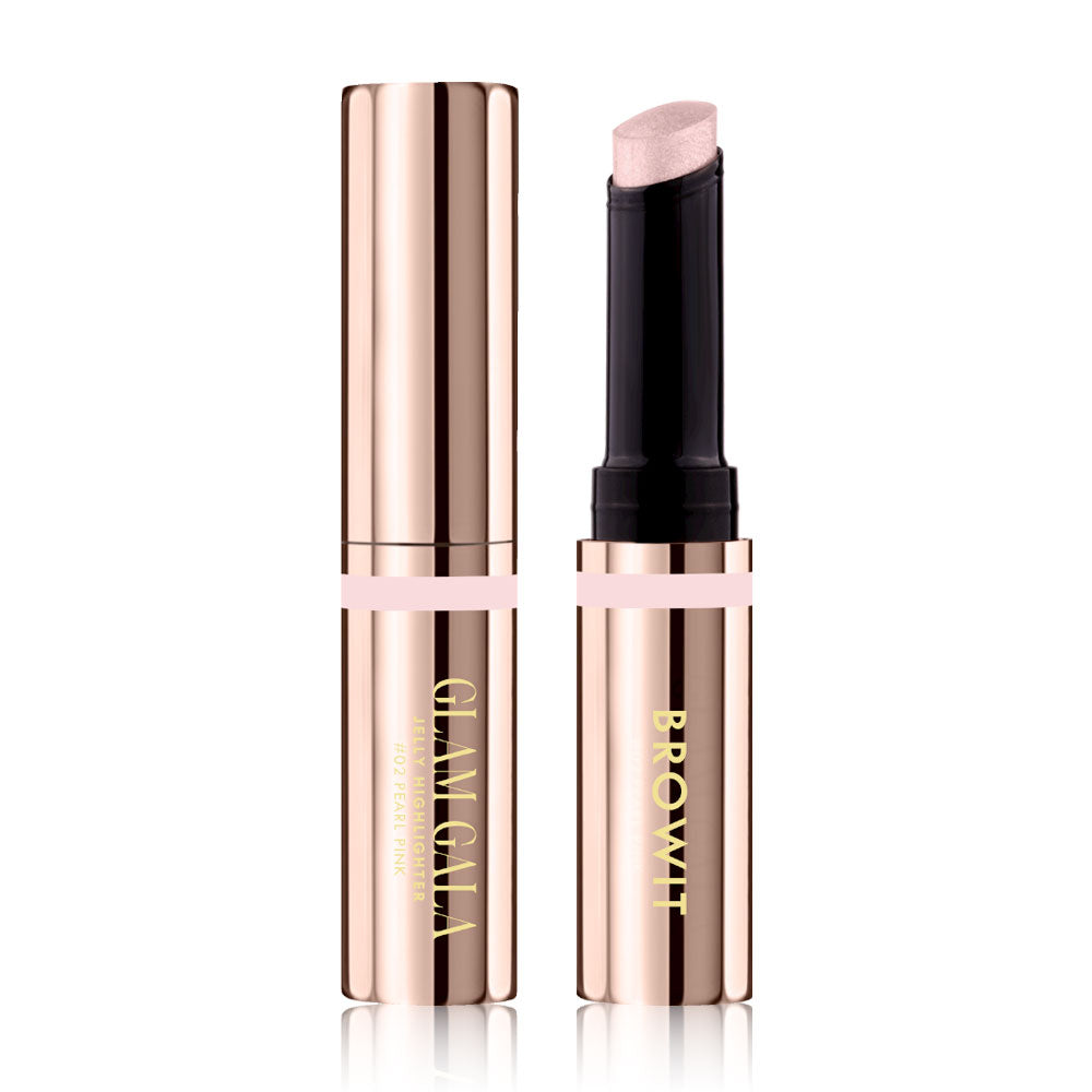 Browit Glam Gala Jelly Highlighter 2g - #02 Pearl Pink
