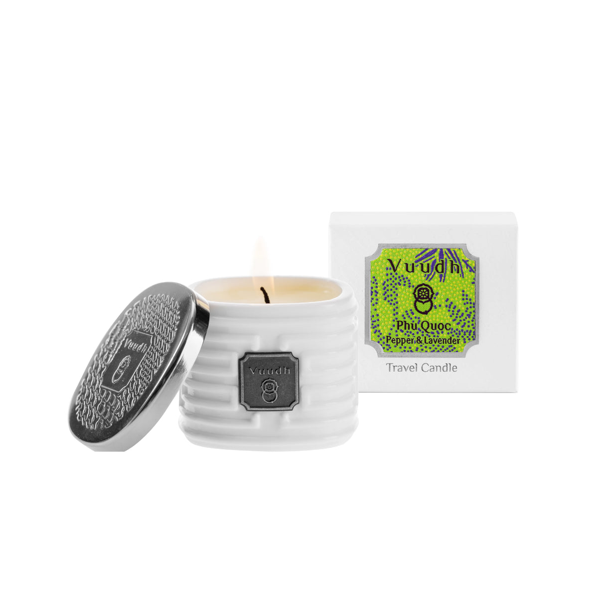Harnn Vuudh Travel Candle - Phu Quoc (Pepper & Lavender) 35 g.