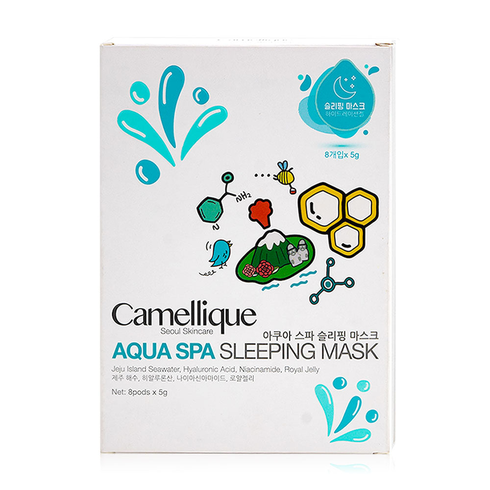 Camellique Aqua Spa Sleeping Mask 8pcs x 5g
