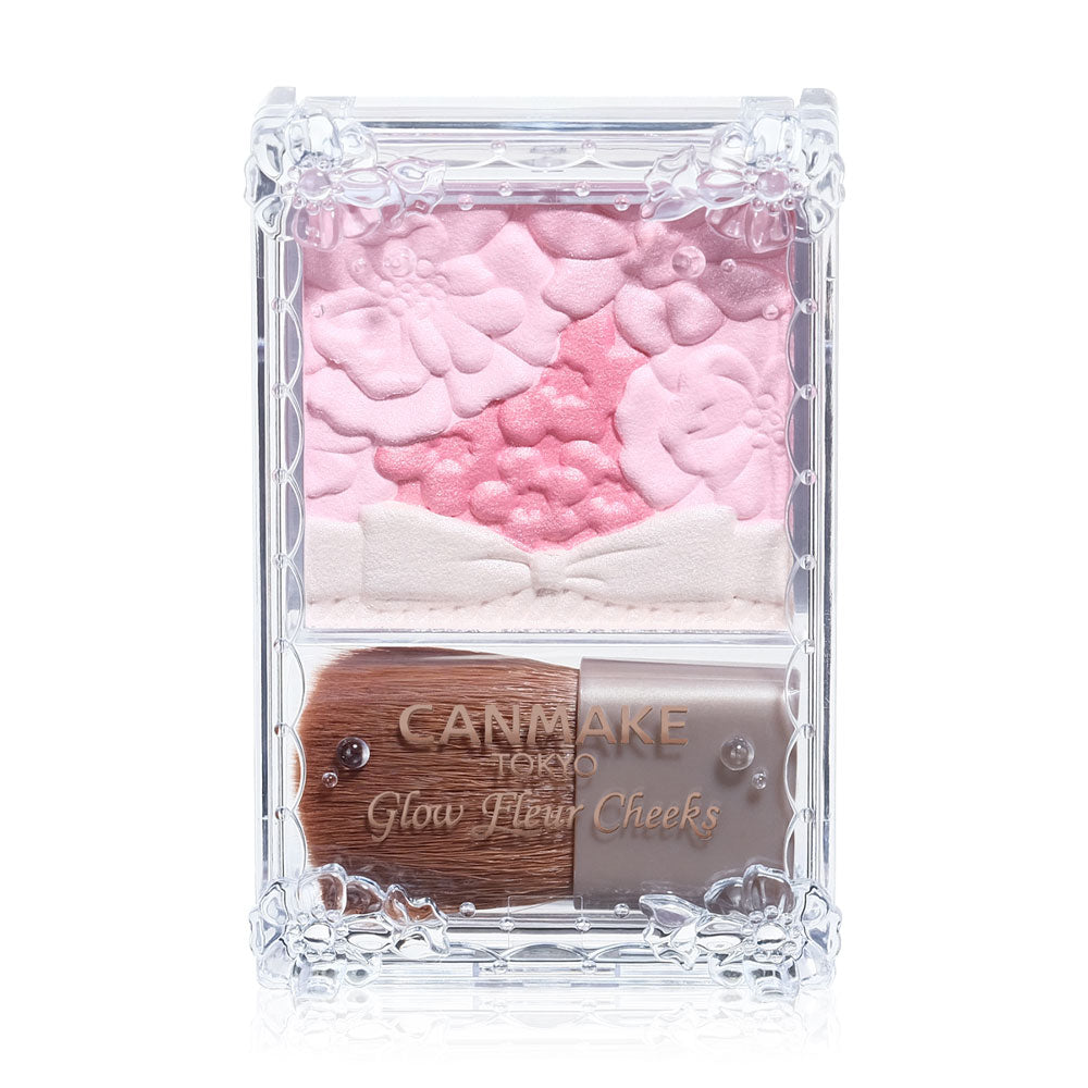 Canmake Glow Fleur Cheeks 5.7g - #17 Strawberry Milk Fleur