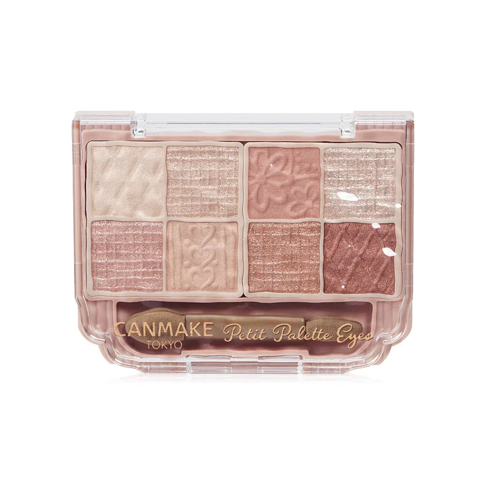 Canmake Petit Palette Eyes 2g - #02 Brown Happiness