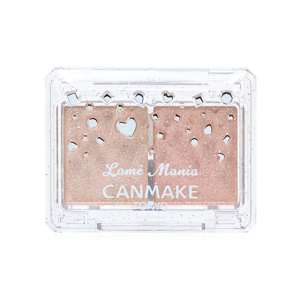 Canmake Lame Mania 2.7g - #01 Apricot Puree Glitter Eyeshadow
