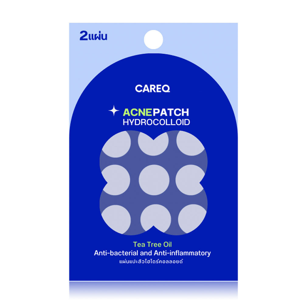 CAREQ Acne Patch Hydrocolloid 24 Dots - Translucent Circle