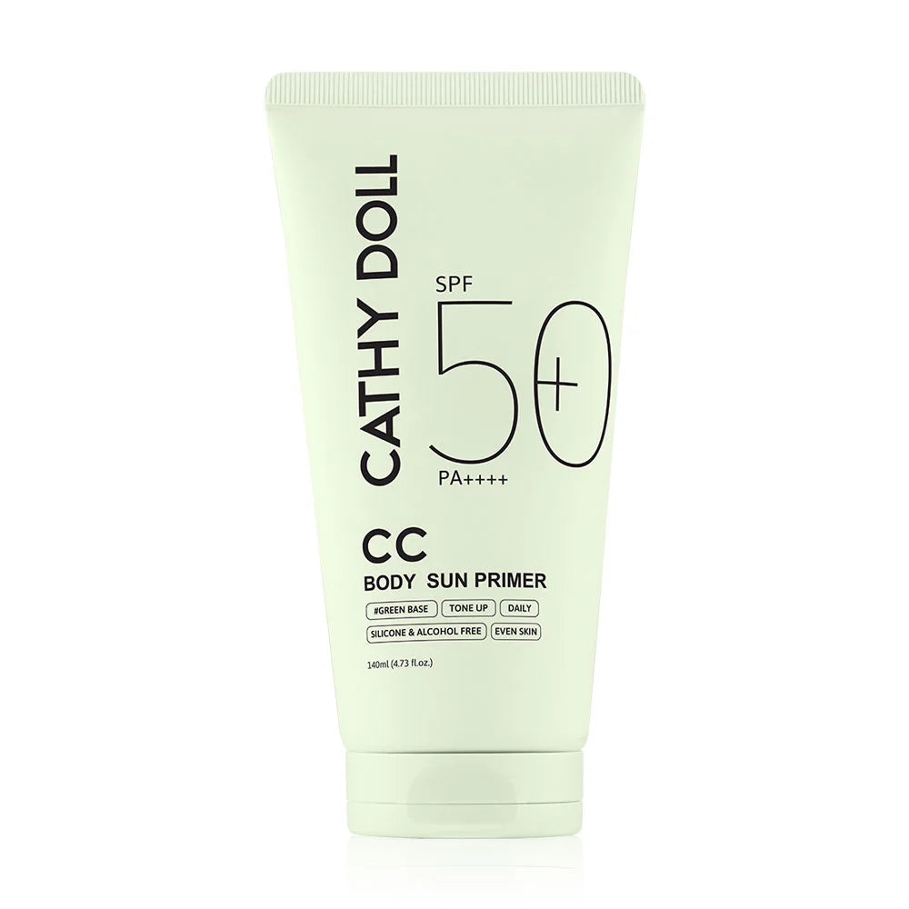 Cathy Doll CC Body Sun Primer SPF50+ PA++++ 140ml - Green