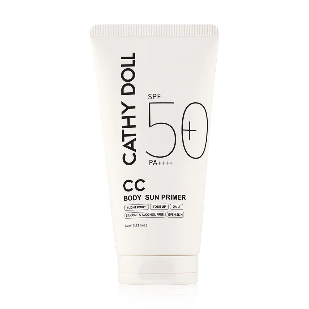 Cathy Doll CC Body Sun Primer SPF50+ PA++++ 140ml - Light