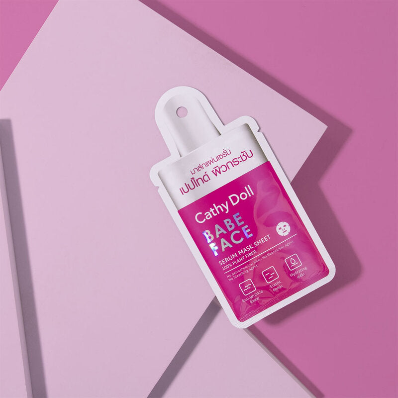 Cathy Doll Face Serum Mask - Firming Peptide Formula