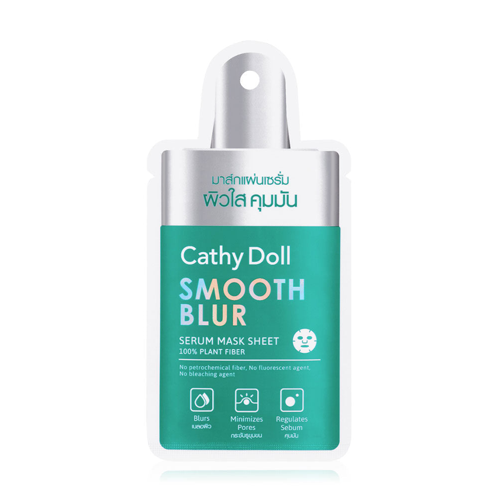 Cathy Doll Serum Mask Sheet - Smooth Blur for Clear Skin