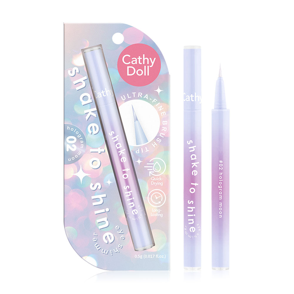 Cathy Doll Shake To Shine Eye Shimmer 0.5g - #02 Hologram Moon