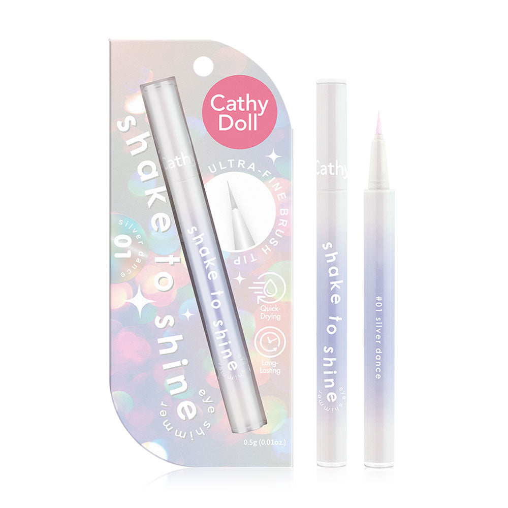 Cathy Doll Shake To Shine Eye Shimmer 0.5g - #01 Silver Dance