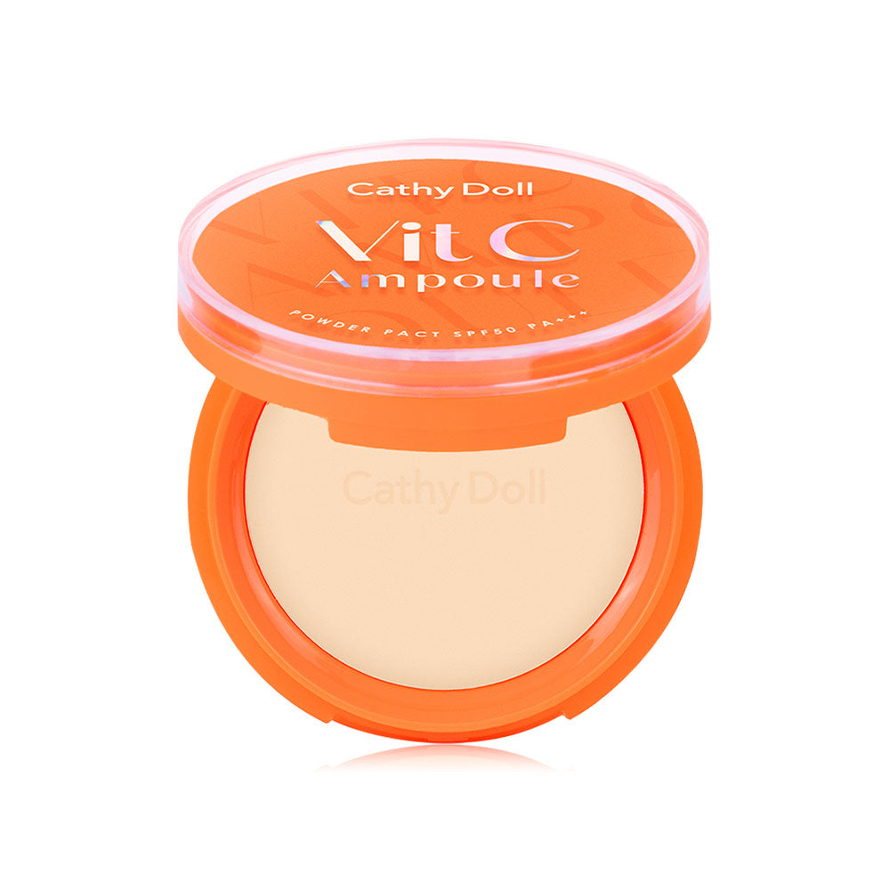 Cathy Doll Vit C Ampoule Powder Pact SPF50 PA+++ 12g - #02 Light Beige