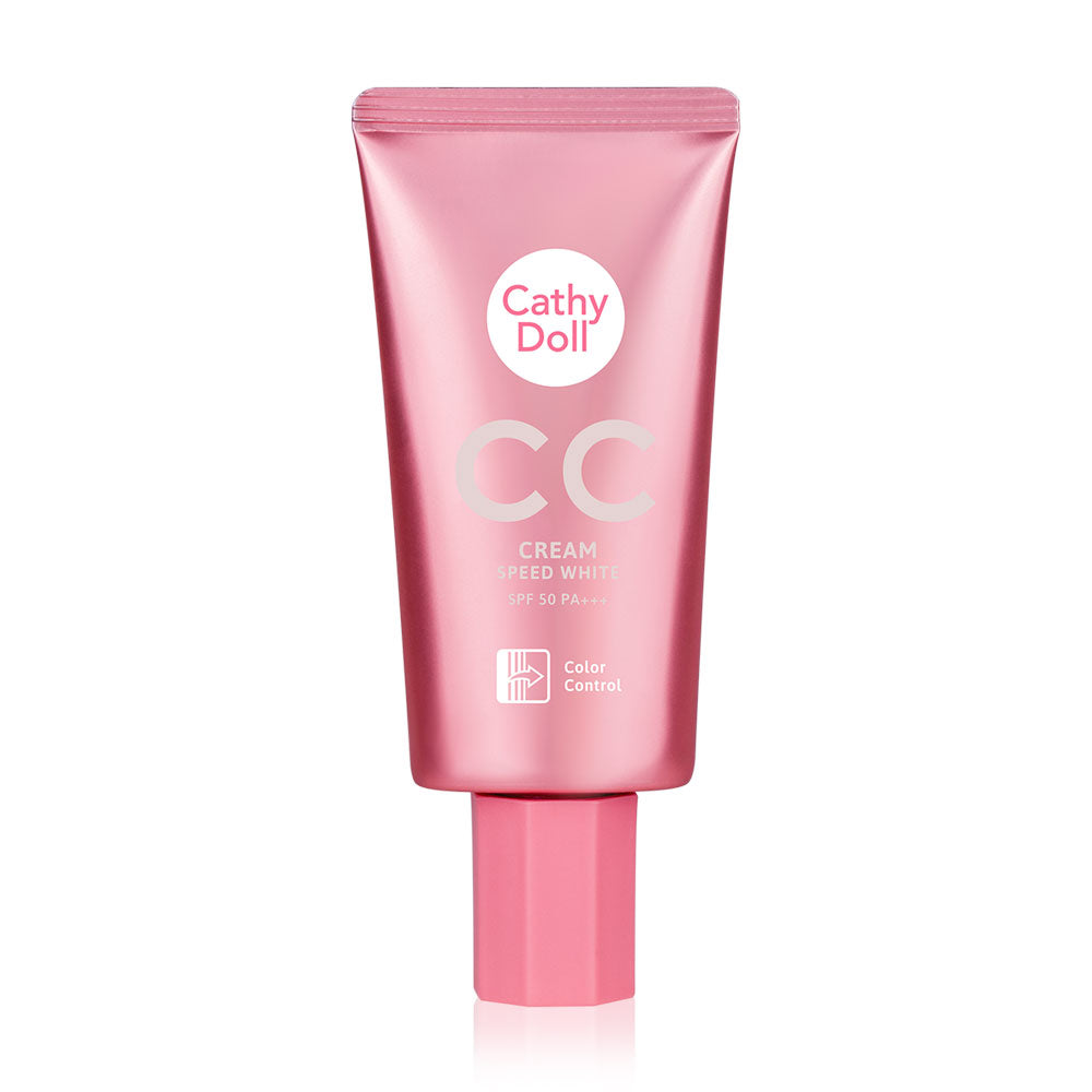 Cathy Doll Speed White CC Cream SPF50/PA+++ 50ml - #2 Green Swipe