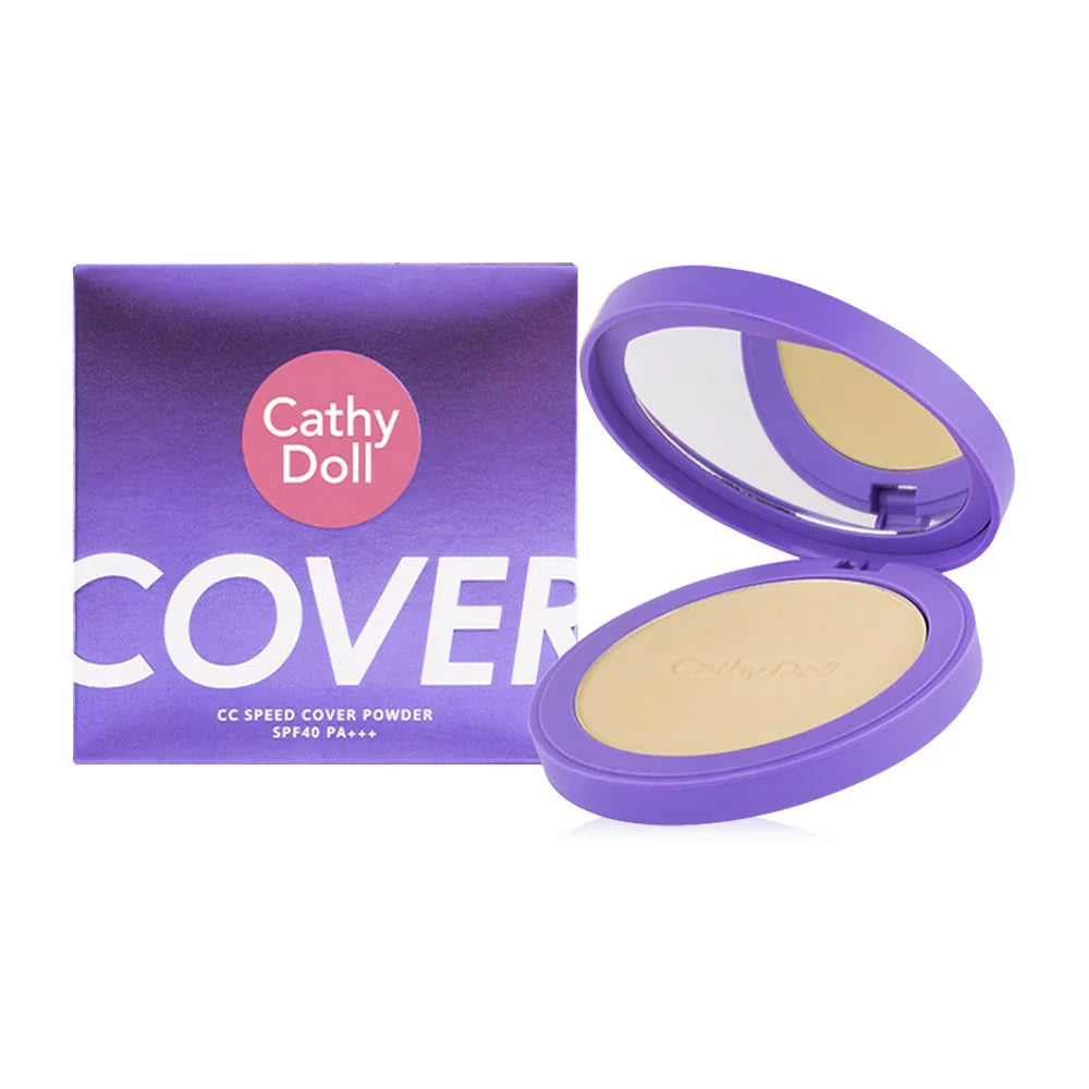 Cathy Doll CC Speed Cover Powder SPF40 PA+++ 12g - #02 Medium Beige Foundation