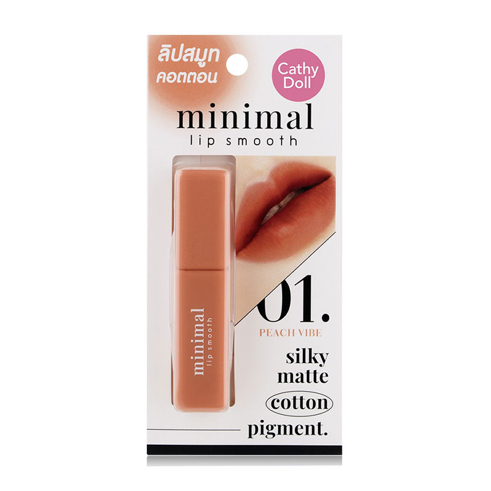 Cathy Doll Minimal Lip Smooth 2.7g - #01 Peach Vibe