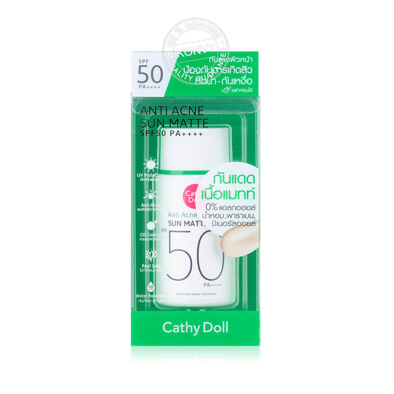 Cathy Doll Sunscreen - Anti-Acne Matte SPF50 PA++++
