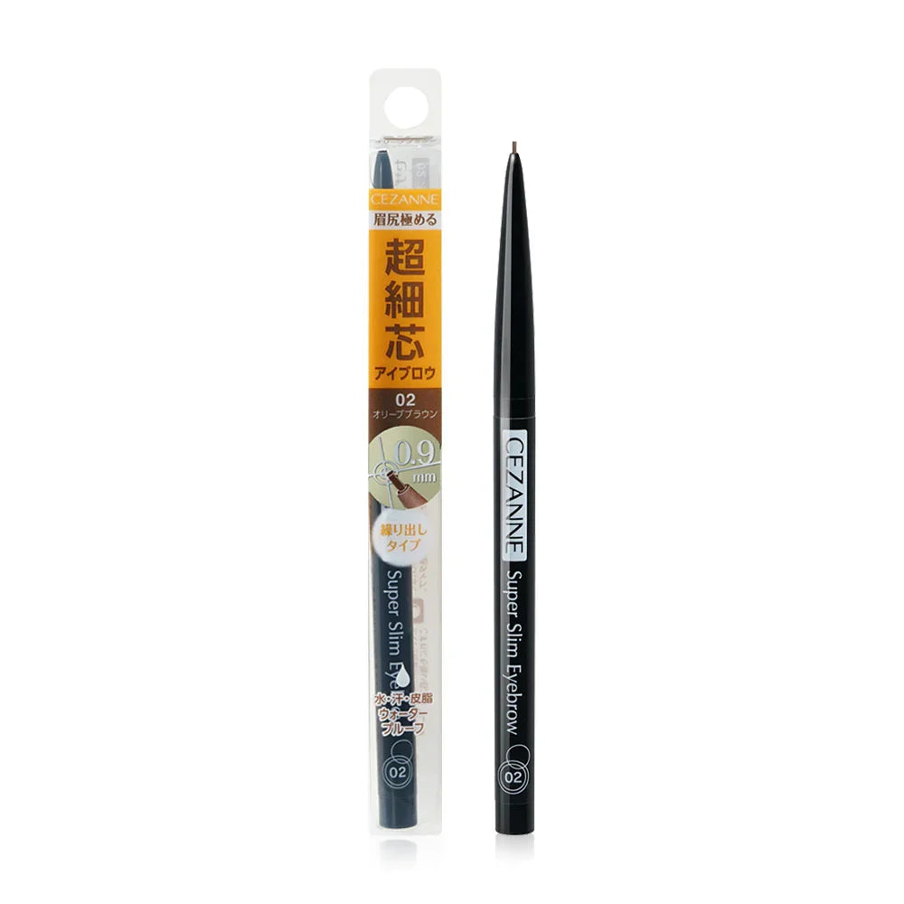 Cezanne Super Slim Eyebrow 0.02g - #02 Olive Brown