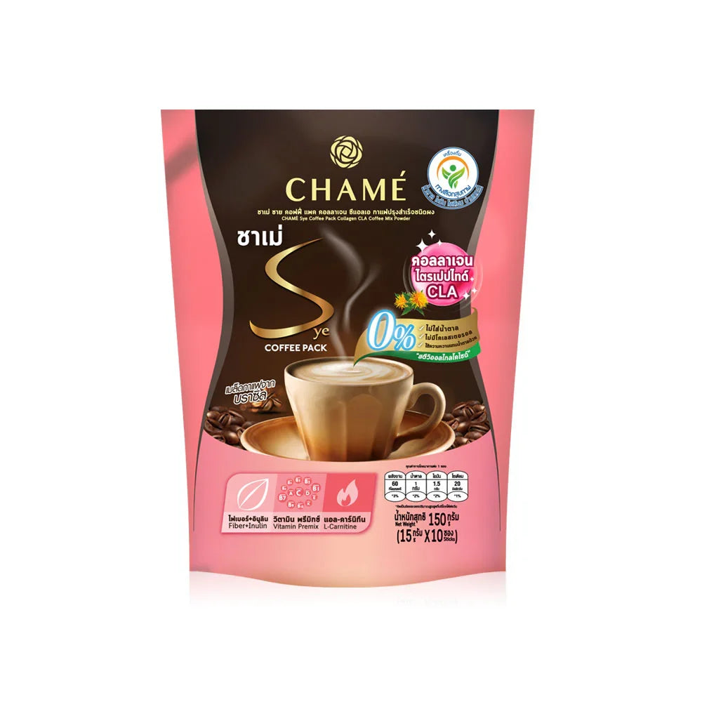 Chame Sye Coffee Collagen CLA 15g x 10 Sachets
