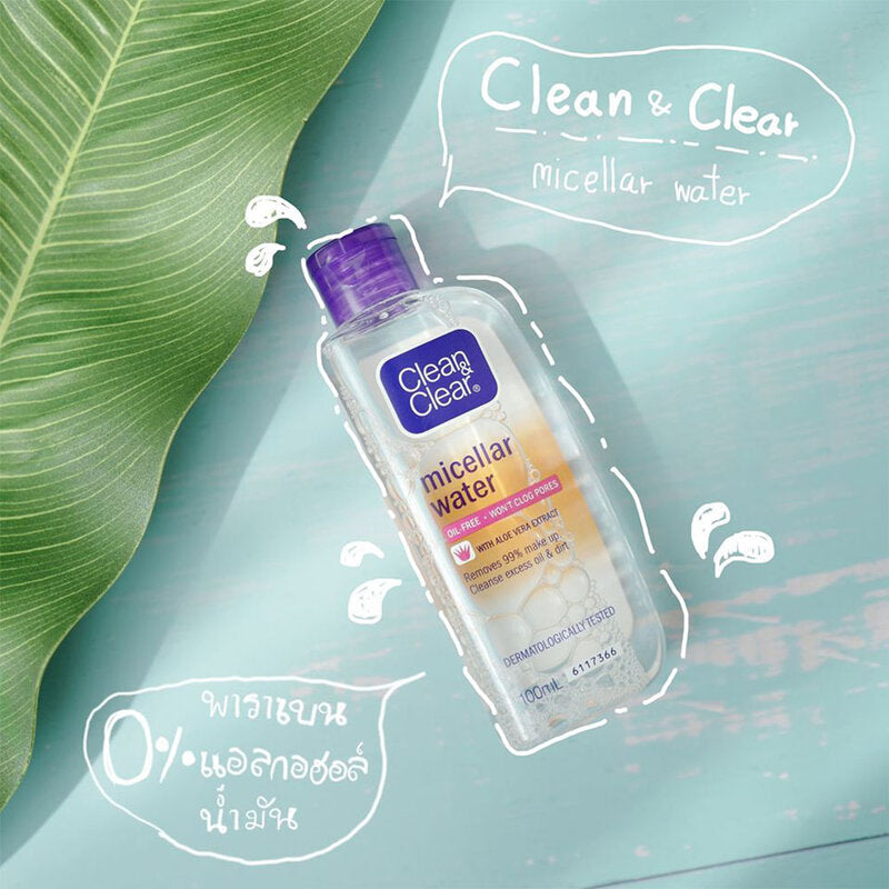 Clean & Clear Micellar Water Make up Remover 100ml